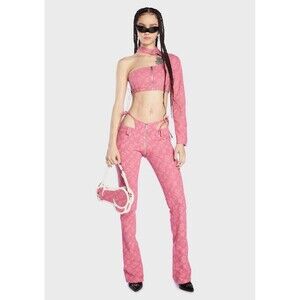 NWT SOLD OUT Namilia Pink $ One Shoulder Jacket 🔥 Size Small